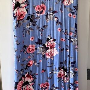 Floral Lularoe Macy dress XS